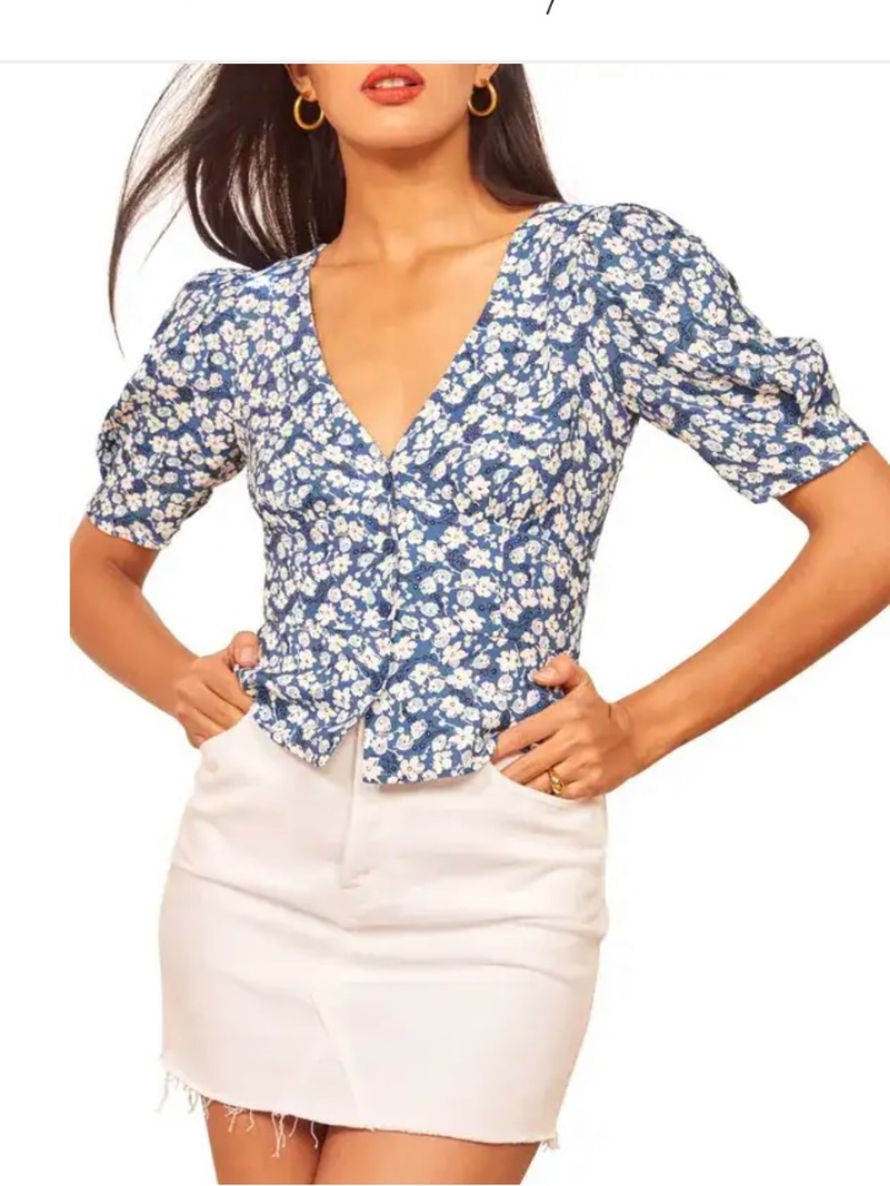 Reformation Madeline Top